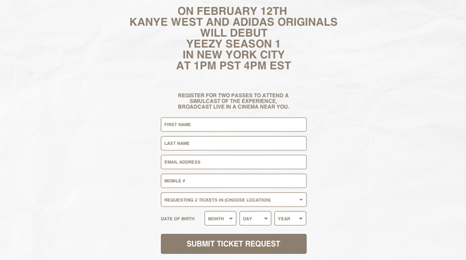 Kanye West adidas Fashion Show (1)