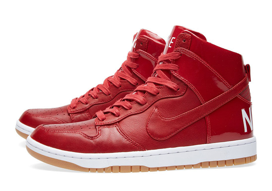 Nike Vision: Nike Dunk High LUX SP “Gym Red”