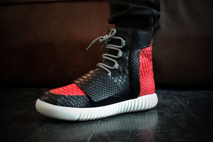 adidas Yeezy 750 Chicago Bulls Python Custom