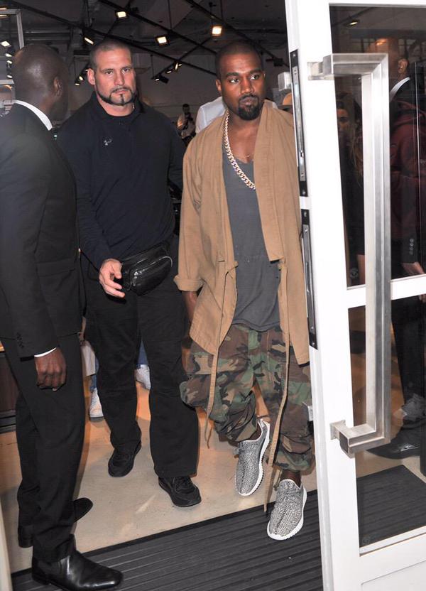 Kanye West London adidas Yeezy 350 Boost Launch