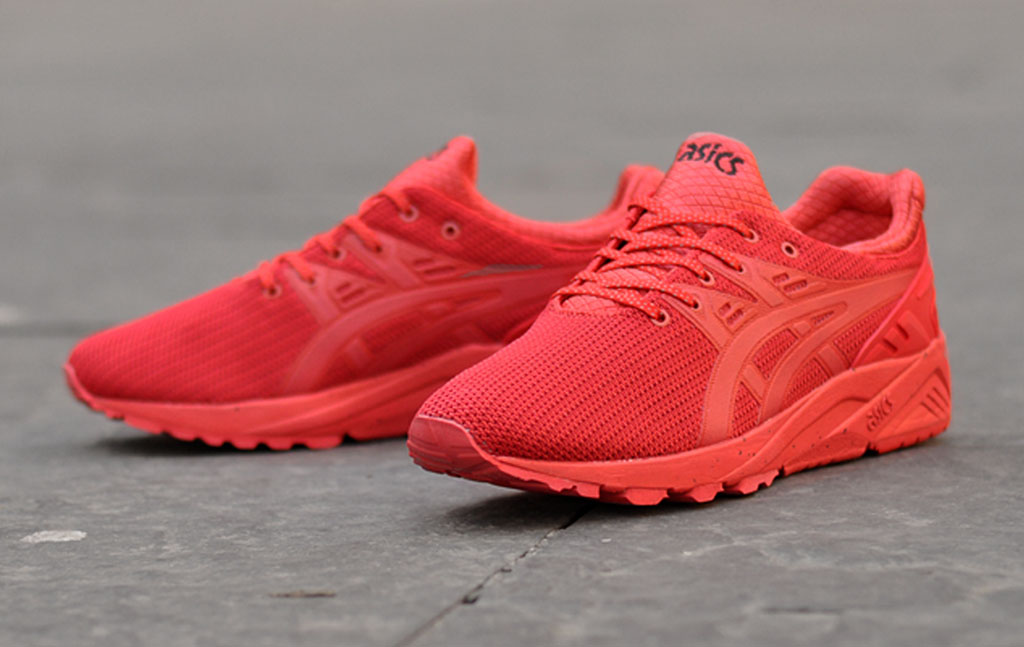 asics red shoes