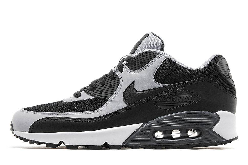 black white and gray nike air max