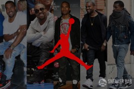 #TBT A Look Back at Kanye West Wearing Air Jordans