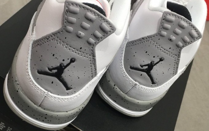 Nike Air Jordan 4 White Cement Nike Air Jordan 4 White Cement