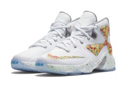 lebron pebbles fruity cereal