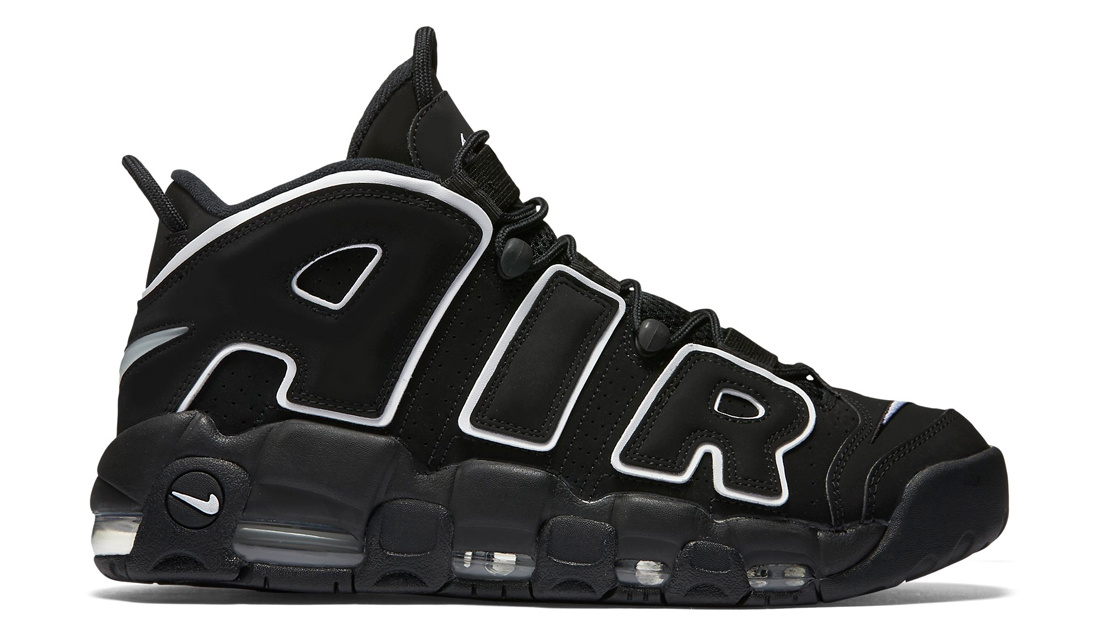 nike air uptempo black price