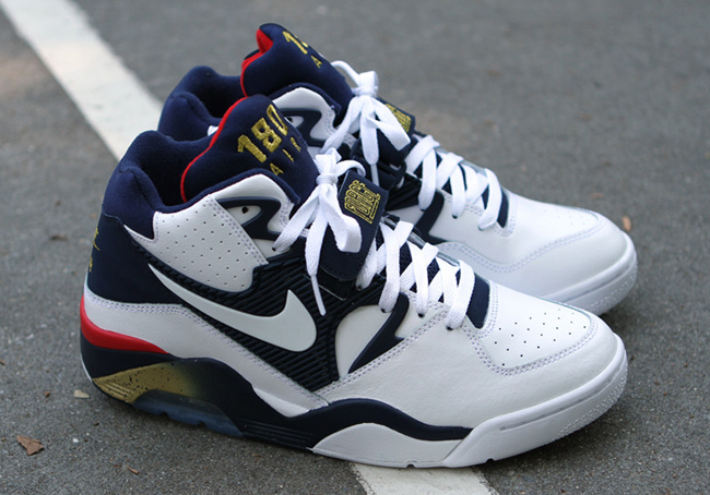  below is not the 2016 Nike Air Force 180 “Olympic” release