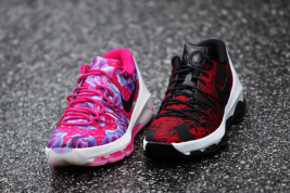 Red Floral KD 8 EXT