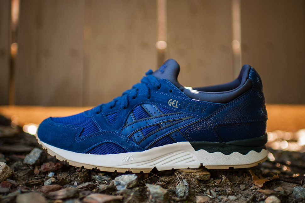 ASICS Gel Lyte V Blue Print - Sneaker Bar Detroit