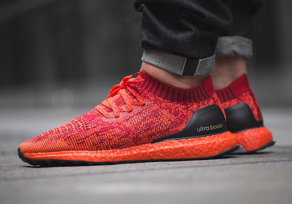 Red adidas Ultra Boost Uncaged - Sneaker Bar Detroit