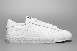 fragment design x Nike Tennis Classic “Triple White”