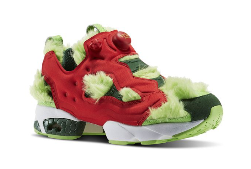reebok insta pump fury grinch