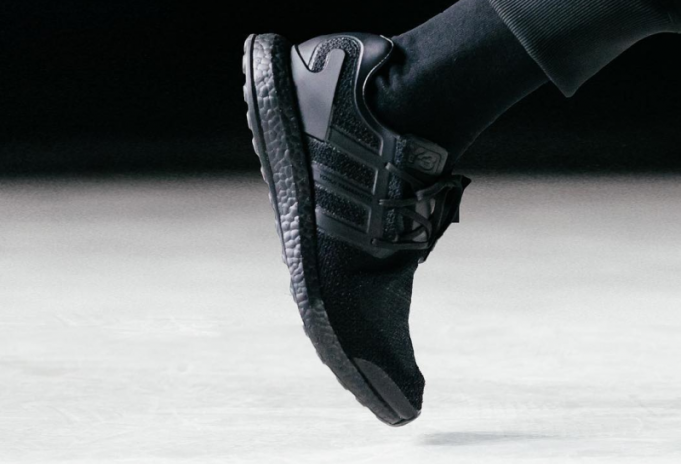 y3 triple black pure boost