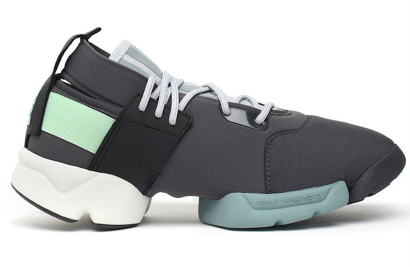 adidas Y-3 Kydo in Grey and Green | Sneakers Cartel