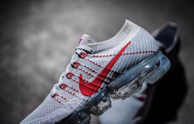 vapormax red grey