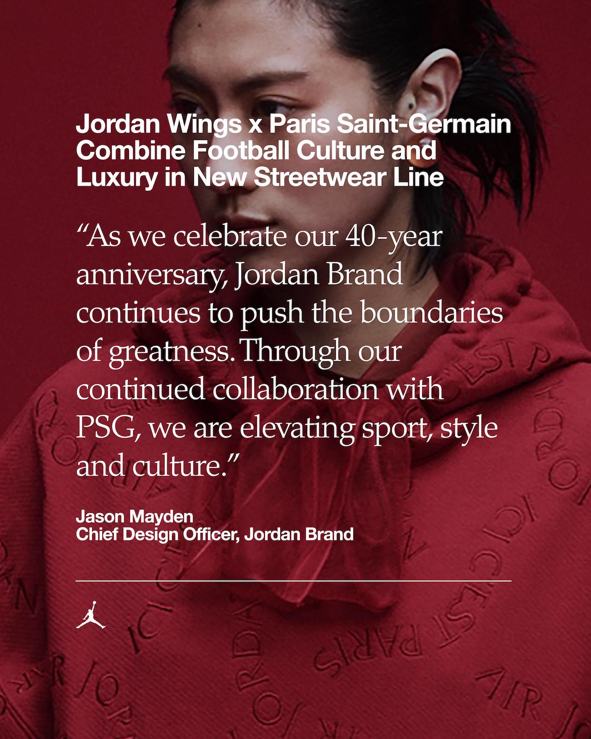 Jordan Psg Paris Saint Germain Wings Streetwear Line