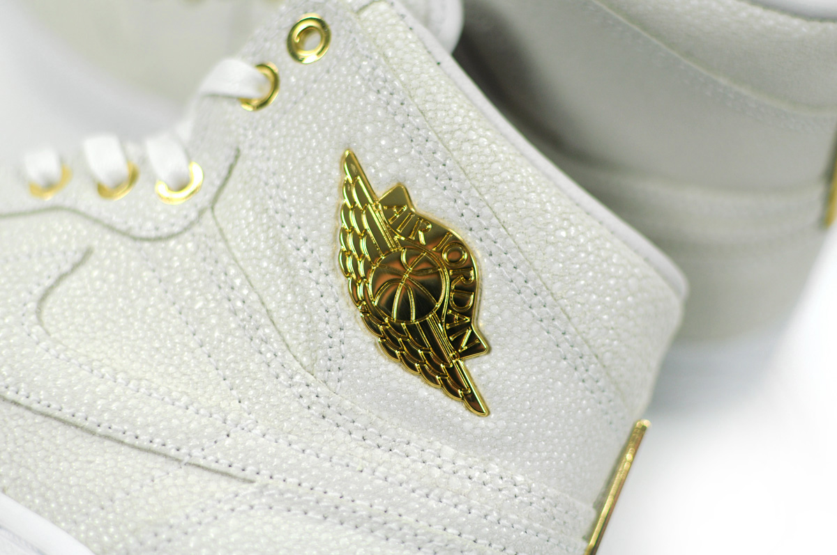 Air Jordan 1 Pinnacle White 24K Gold Release Date