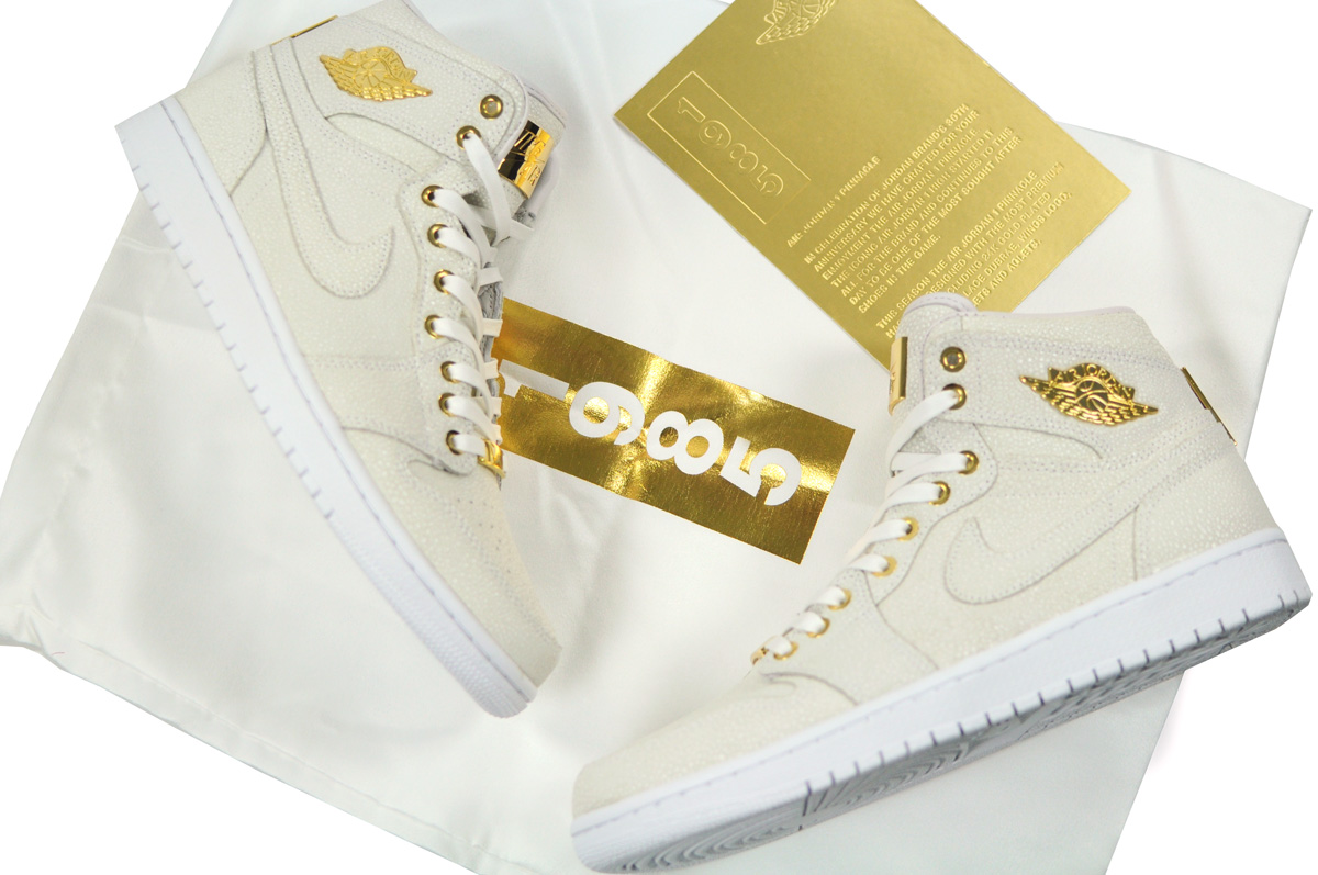 Air Jordan 1 Pinnacle White Gold Release Date