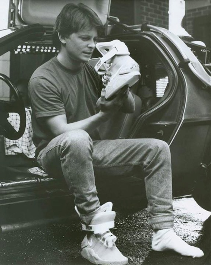 Marty McFly Nike MAG 2015