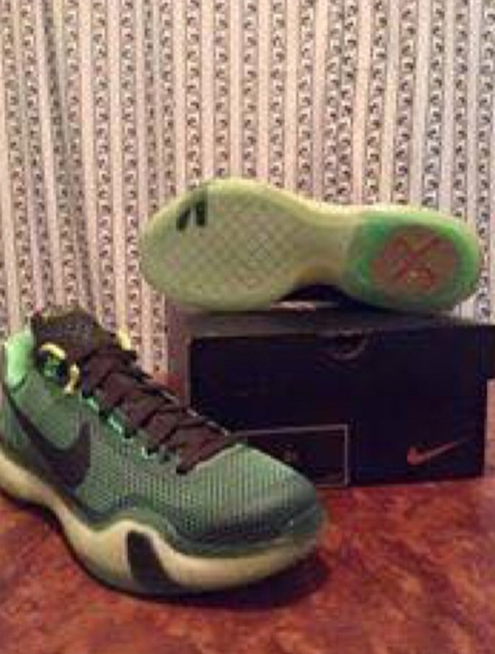 Nike Kobe 10 Green Vino Poison Green