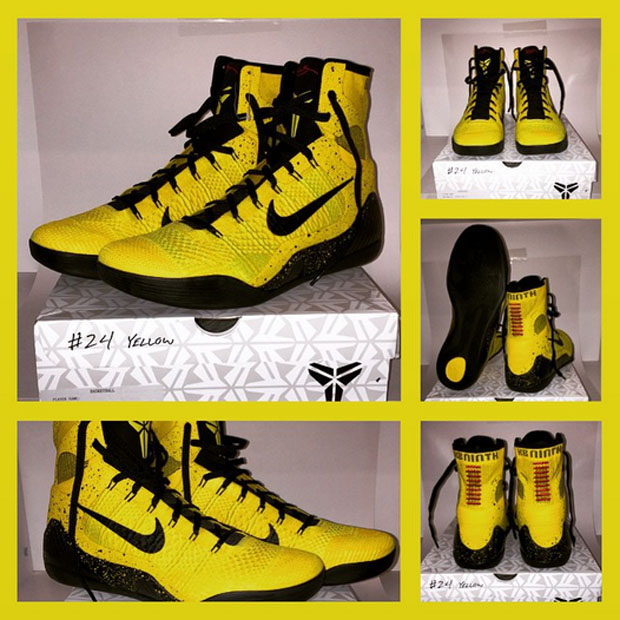 Nike Kobe 9 Elite Terrell Owens Yellow PE