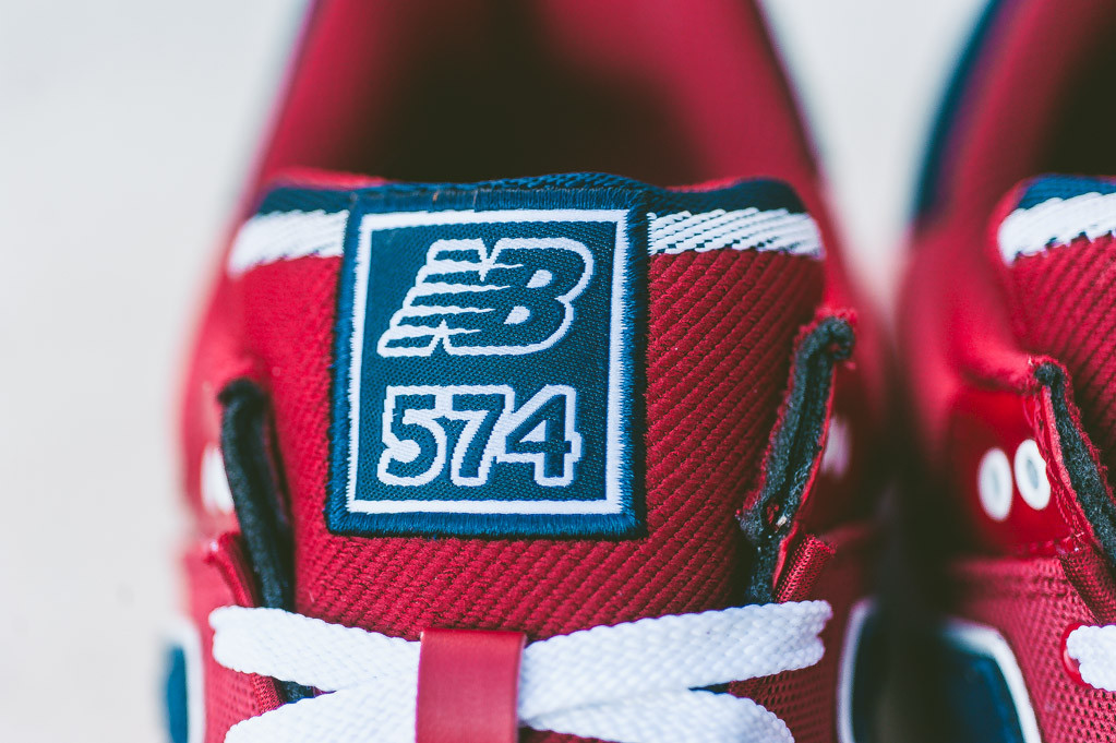 New Balance 574 “Pique Polo Pack” Red/Navy | SBD