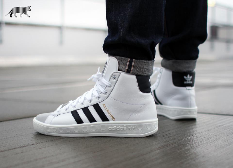 adidas All Round “White/Black” | SBD