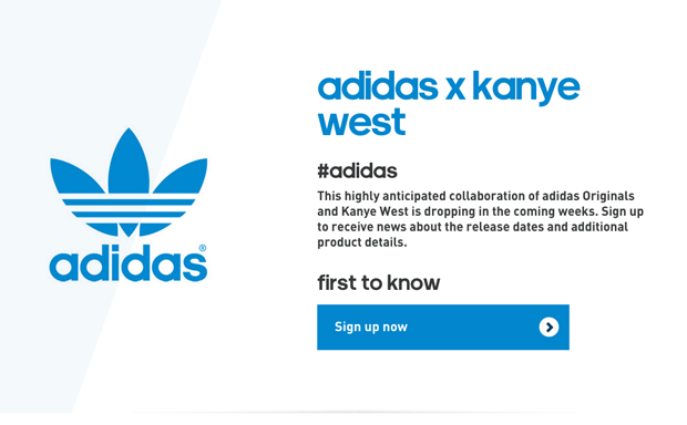 adidas Kanye West Release