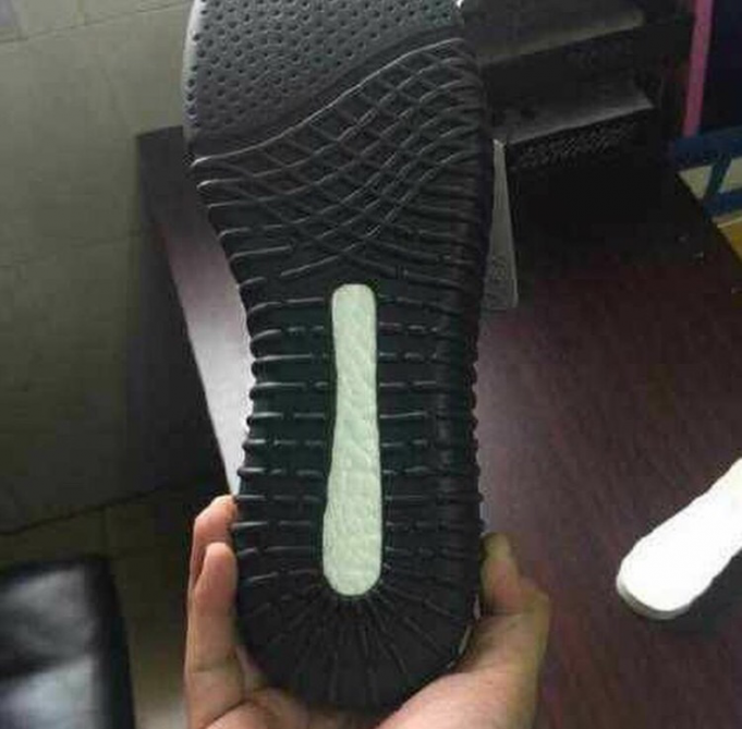 yeezy black with gum sole