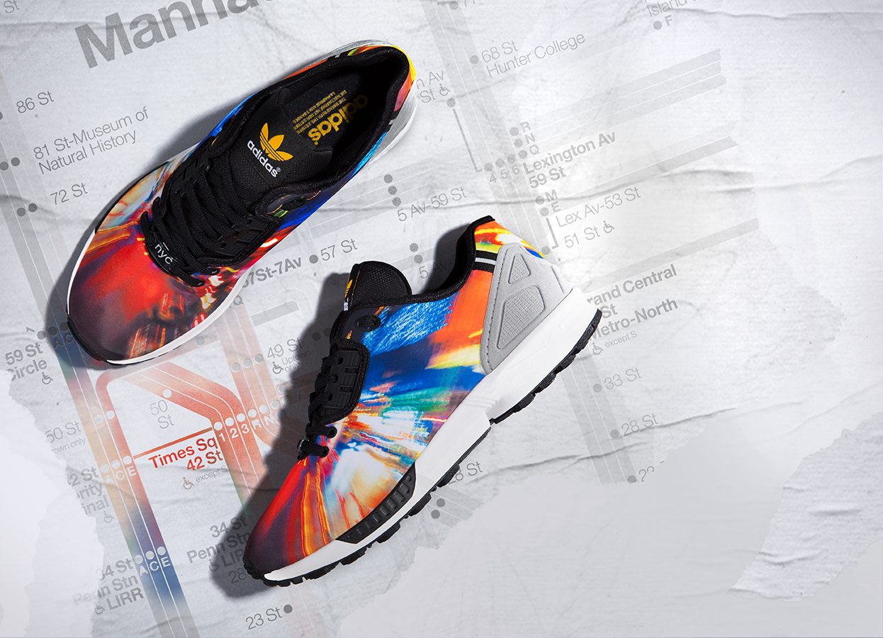 adidas ZX Flux Decon NYC Pack Times Square