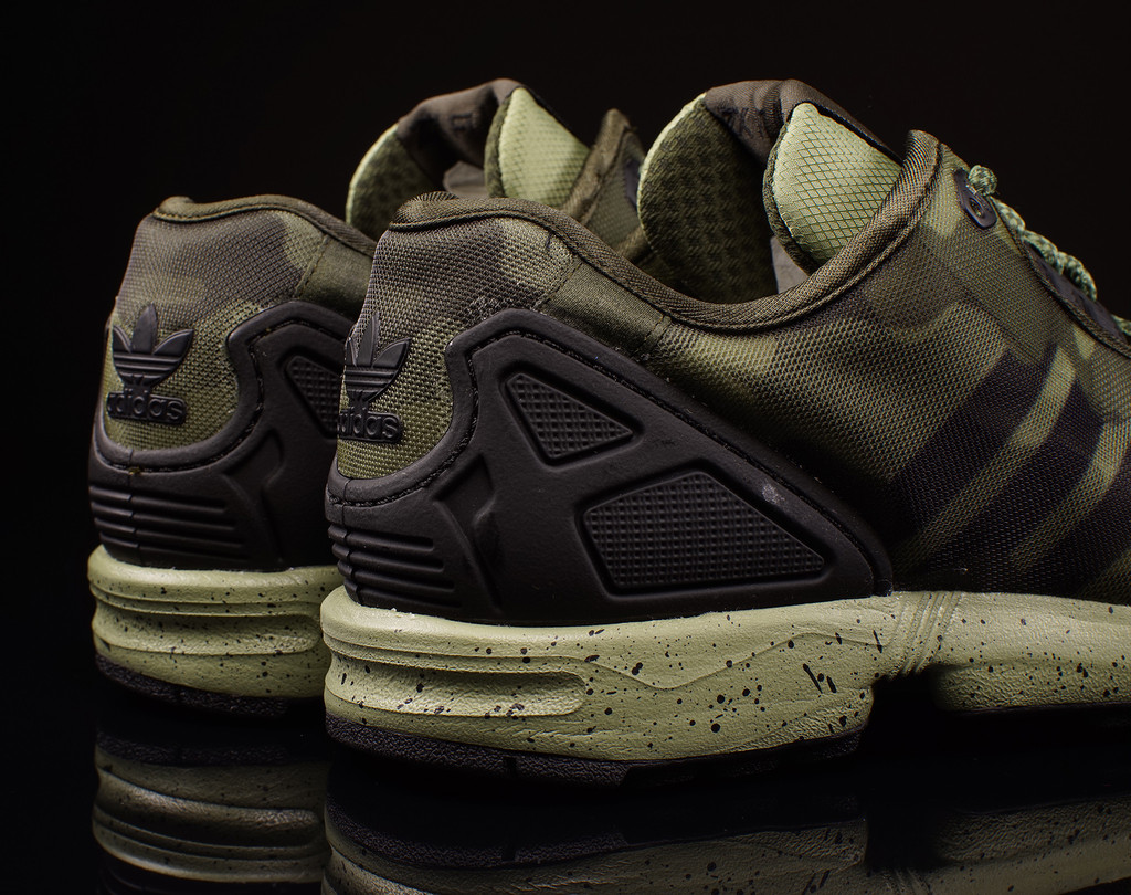 adidas zx flux olive green