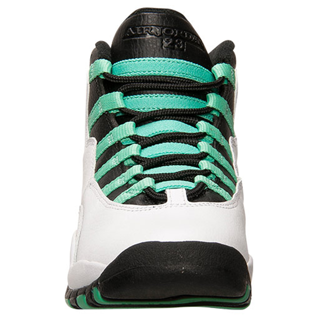 Girls Air Jordan 10 Verde 