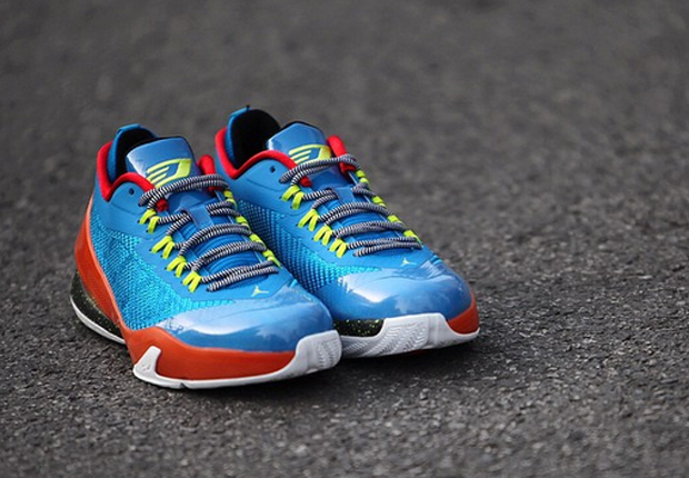 Jordan CP3 VIII Blue Red Volt