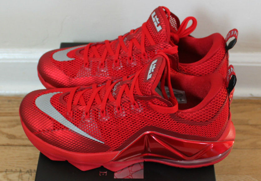 Nike LeBron 12 XII Low Red