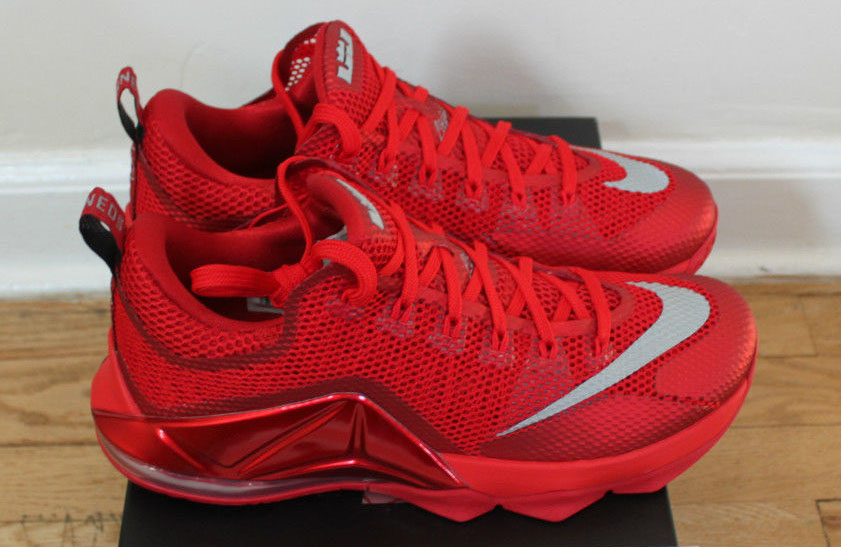 lebron shoes womens red