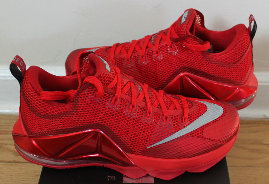Nike LeBron 12 XII Low Red