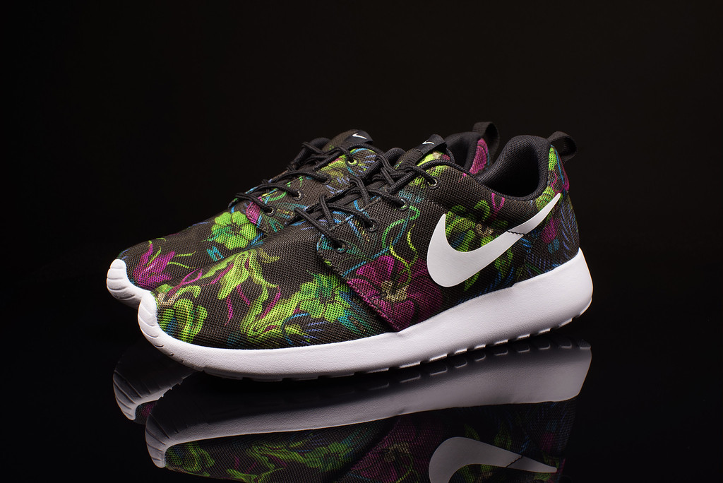 nikes with floral print