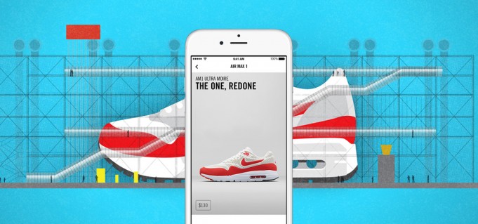 buying sneakers on snkrs app