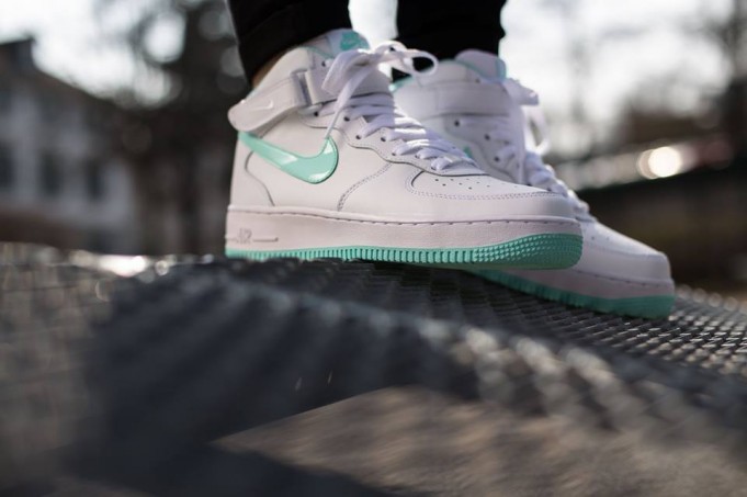 air force 1 dark teal