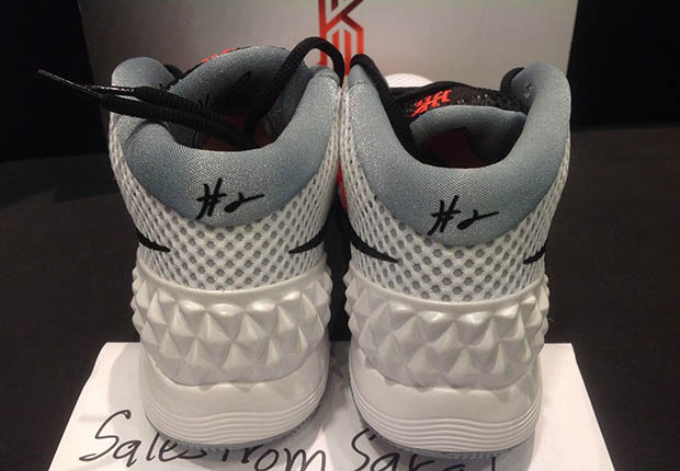 Nike Kyrie 1 Infrared White Grey Black Release Date