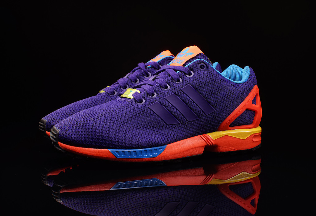 adidas zx flux blue and orange- OFF 57 