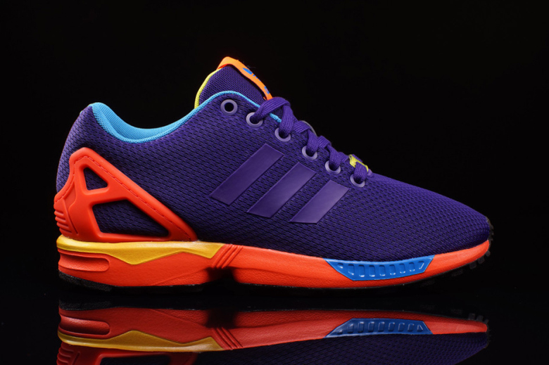 adidas zx flux colorful