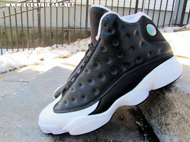 This Jack The Ripper Air Jordan 13 Custom Is Absolutely Amazing! •