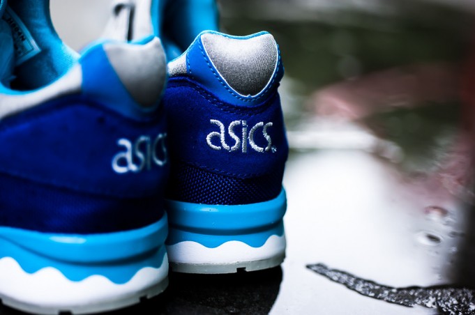 ASICS Gel Lyte V Dark Blue Light Grey - Sneaker Bar Detroit
