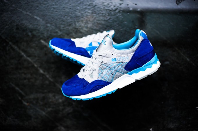ASICS Gel Lyte V Dark Blue Light Grey - Sneaker Bar Detroit