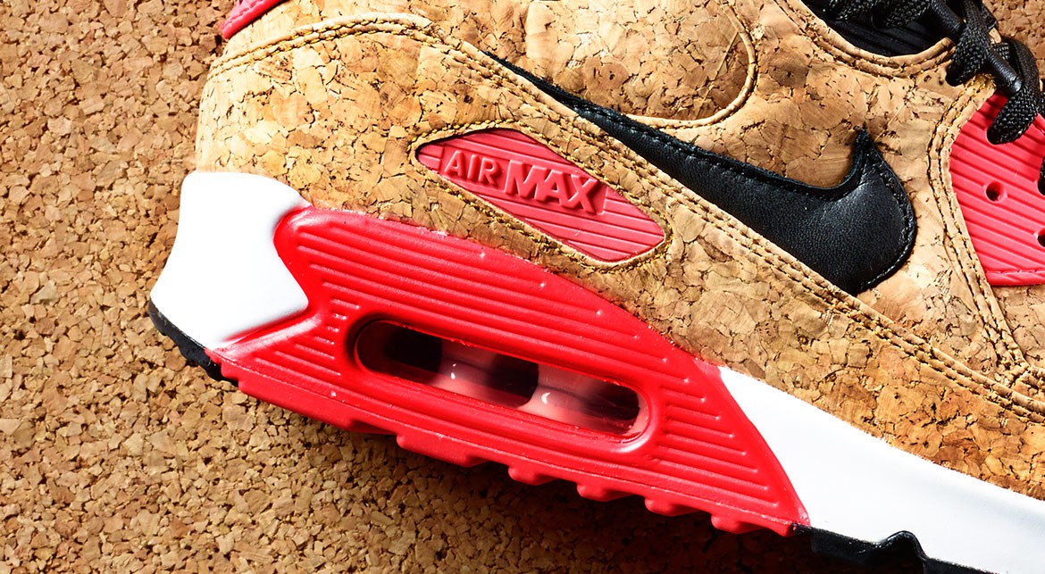 Nike Air Max 90 Infrared Cork Sneaker Bar Detroit