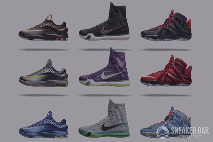 nike lebron collection sneakers kd