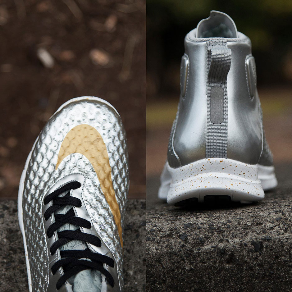 Nike Hypervenom Mid Metallic Silver - Sneaker Detroit