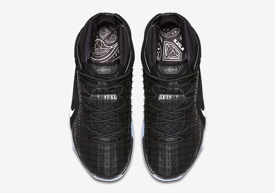 Nike LeBron 12 Black Rubber City Release Date