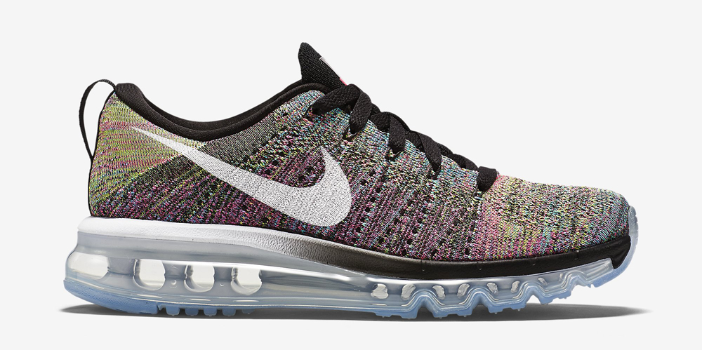 Nike Womens Flyknit Air Max Multicolor